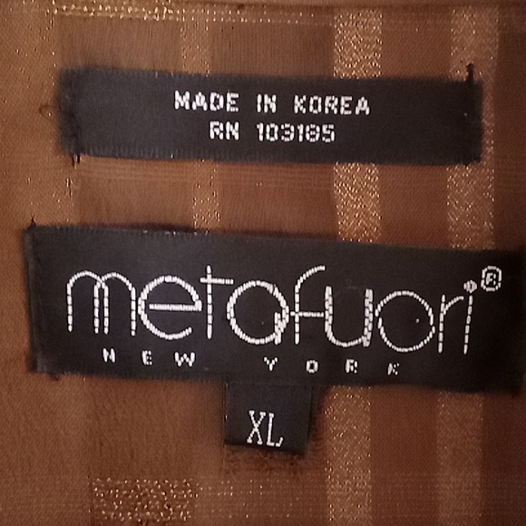 Metafuori NEW YORK Size XL brown-cream colors (C) - Picture 9 of 11